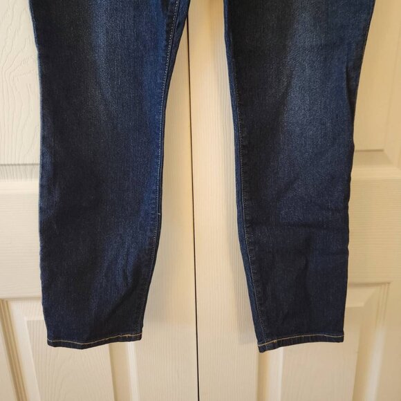 GAP Denim High Rise Favorite Jegging 8/29 Dark Wash Stretch Womens Jeans - Picture 7 of 10